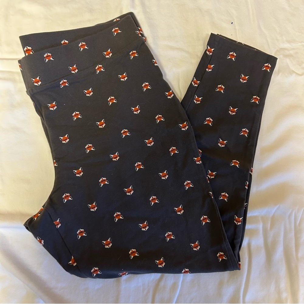 Torrid full length fox print leggings